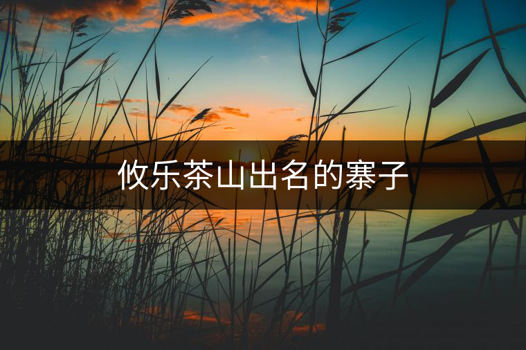 攸樂(lè)茶山出名的寨子 攸樂(lè)茶山出名的寨子