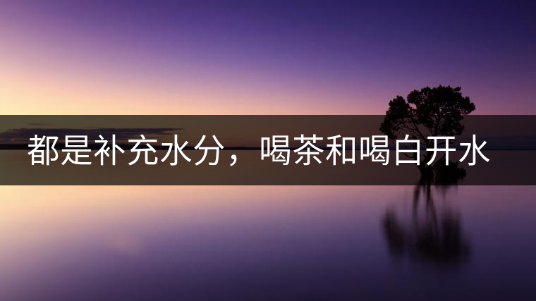 都是補(bǔ)充水分，喝茶和喝白開(kāi)水有什么區(qū)別？