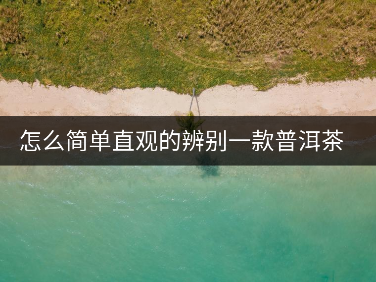 怎么簡(jiǎn)單直觀的辨別一款普洱茶的優(yōu)劣？