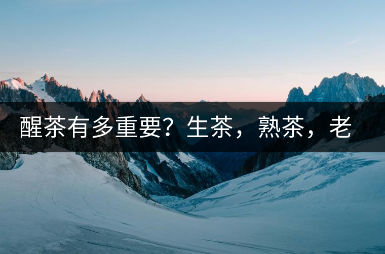 醒茶有多重要？生茶，熟茶，老茶，不同年份的普洱茶怎么醒茶？