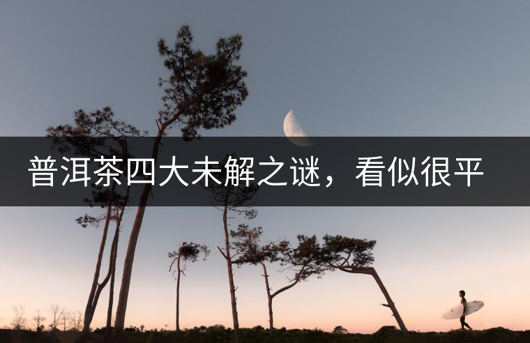 普洱茶四大未解之謎，看似很平常，實際很費解！