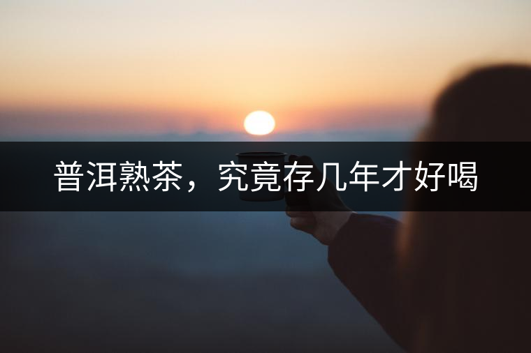 普洱熟茶，究竟存幾年才好喝