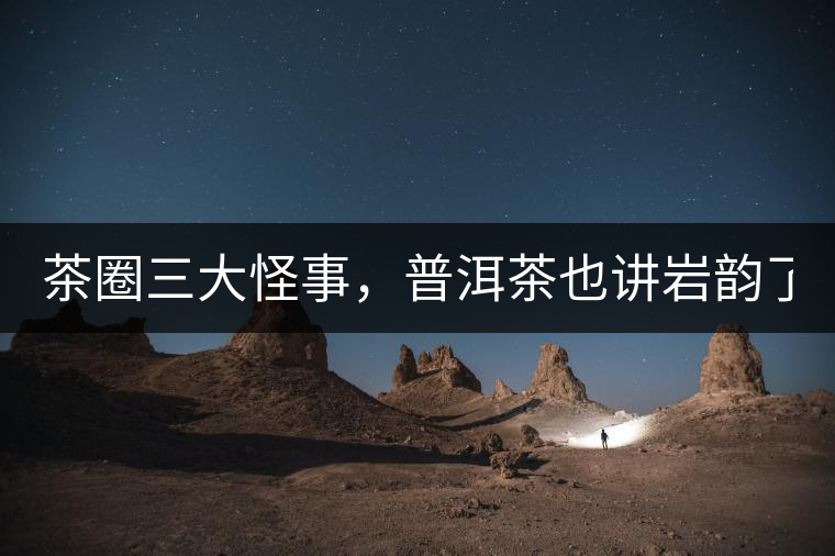 茶圈三大怪事,普洱茶也講巖韻了? 茶圈三大怪事,普洱茶也講巖韻了?