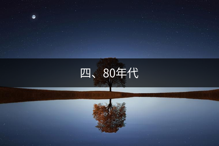 四、80年代