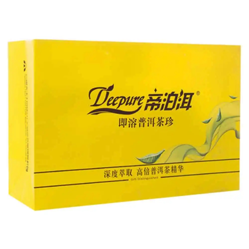 帝泊洱即溶普洱茶珍長(zhǎng)期飲用可降三高，別說(shuō)我沒(méi)有告訴你~